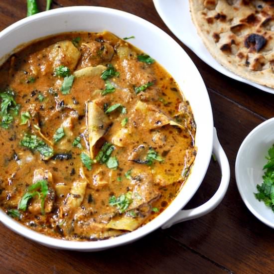 Papad Curry (Sabji) - Recipe photo by pinchofswad