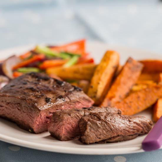 Flat-Iron Steak - Recipe photo by foodandfitnessalways