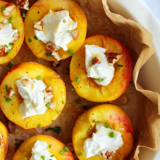 Honey Roasted Peaches - Recipe photo by foodbyjonister