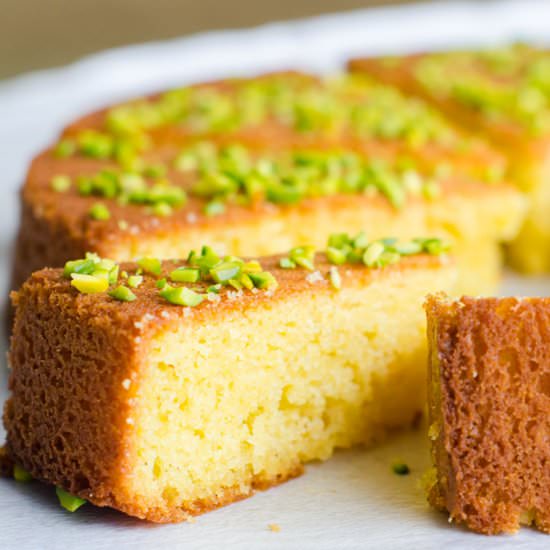 ORANGE BLOSSOM HONEY GLAZED CORNMEAL - Recipe photo by Elegant Meraki