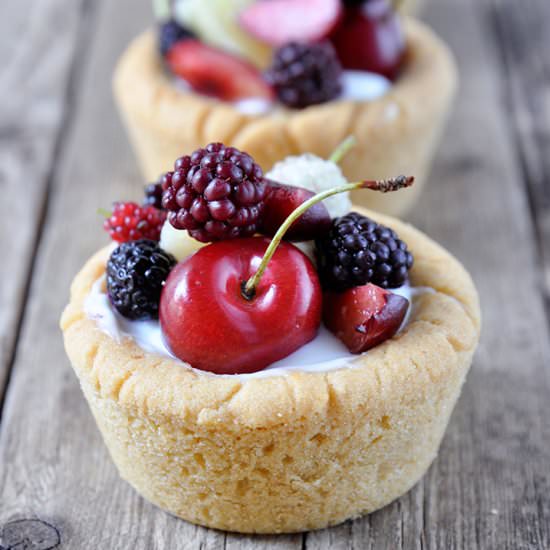 Sugar Cookie Fruit Cups - Recipe photo by kouzinista