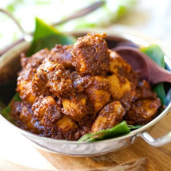 Chicken Rendang - Recipe photo by rasamalaysia