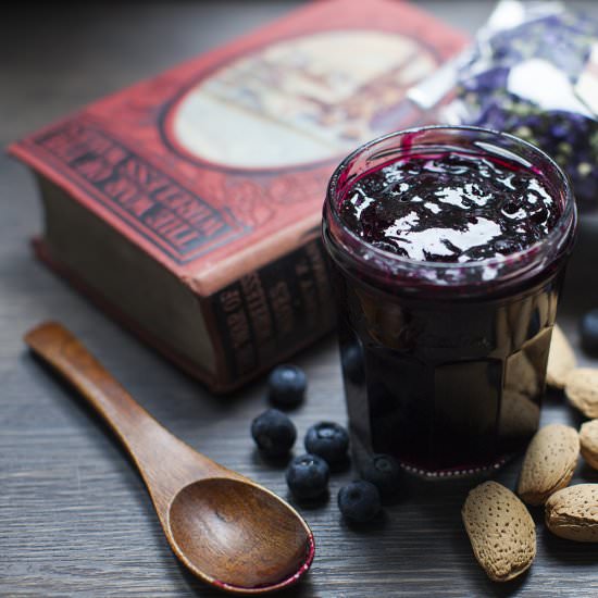 Blueberry + Lime Breakfast Jam - Recipe photo by milkchaihoney