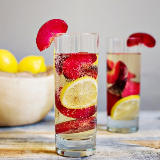 Plum Spritzer - Recipe photo by intheknowmom