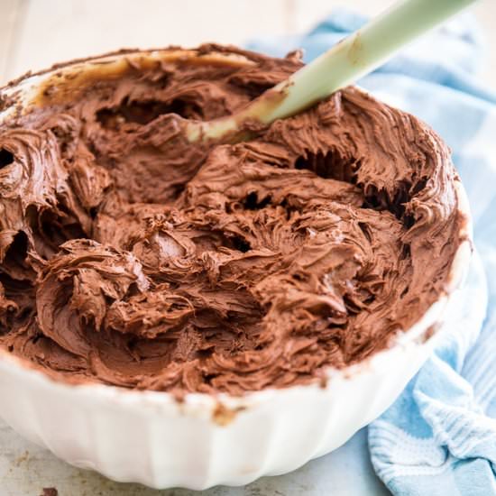 Chocolate Fudge Frosting - Recipe photo by EvilTwinKitchen