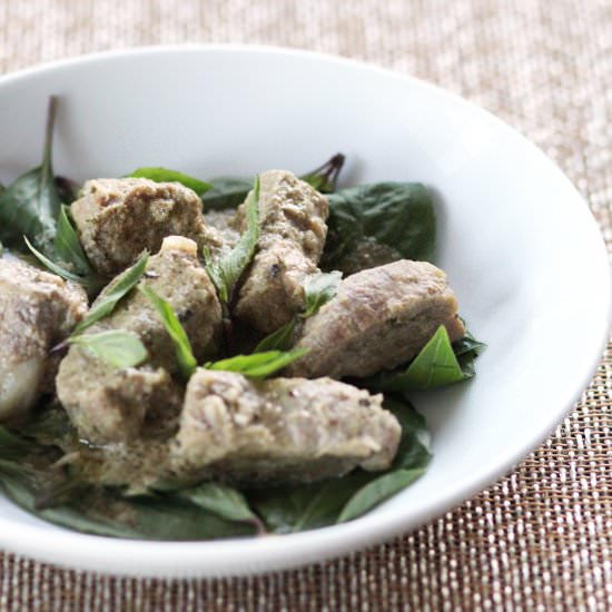 Pork Green Curry - Recipe photo by mystylerecipe