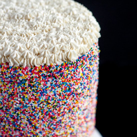 Rainbow Cake - Recipe photo by GoodieGodmother