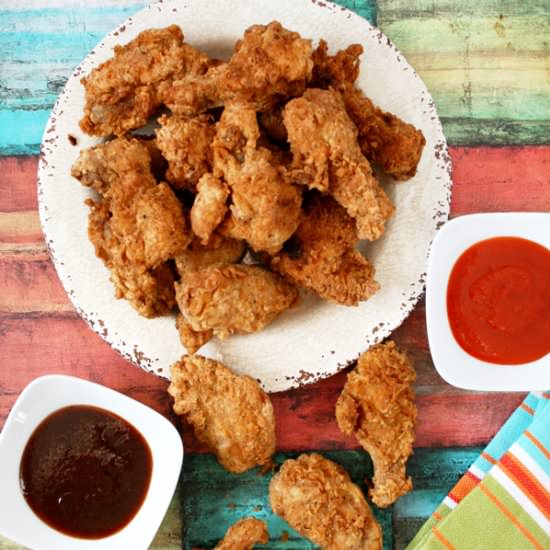 Crispy Chicken Wings - Recipe photo by myfriendsbakery