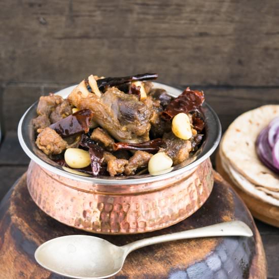 Jungli Maas/Rustic Goat Meat - Recipe photo by ohsweetcitrus