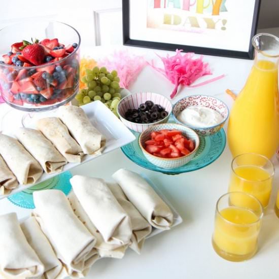 Make-Ahead Breakfast Burrito Buffet - Recipe photo by momadvice