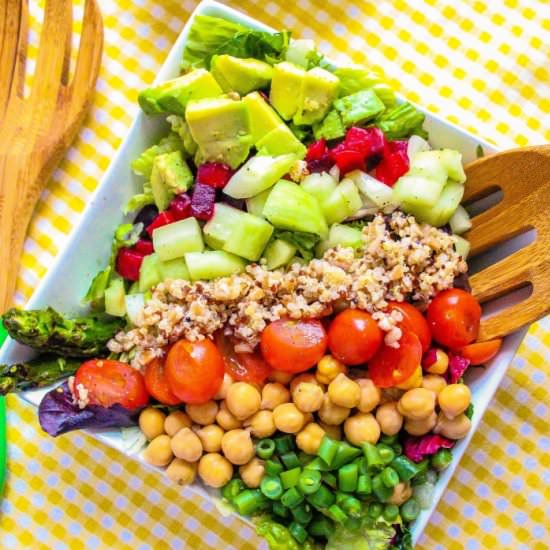 Vegan Cobb Salad - Recipe photo by layersofhappiness