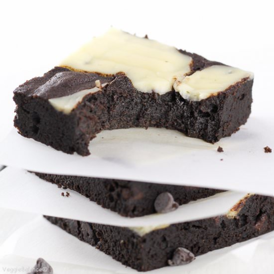 The Best Fudgy Brownies Ever - Recipe photo by veggiebalance