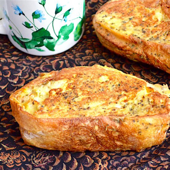 Savory Stuffed French Toast - Recipe photo by jeanieandluluskitchen