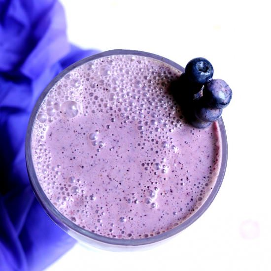 Blueberry Lassi - Recipe photo by JeeviKitchen
