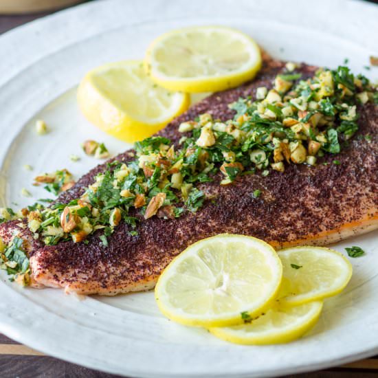 Sumac Roasted Salmon - Recipe photo by WhatJewWannaEat