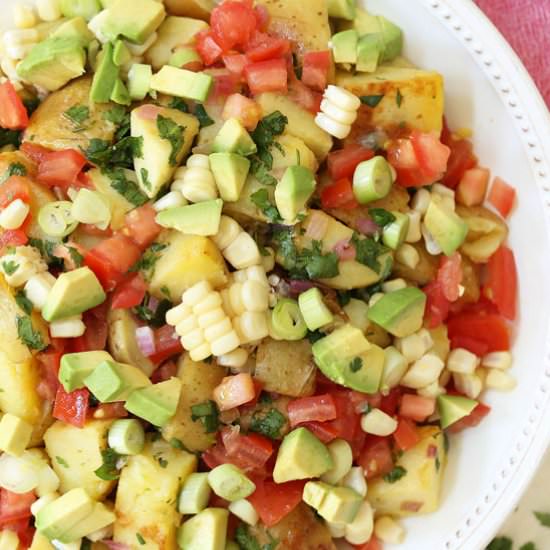 Mexican Potato Salad - Recipe photo by The Harvest Kitchen