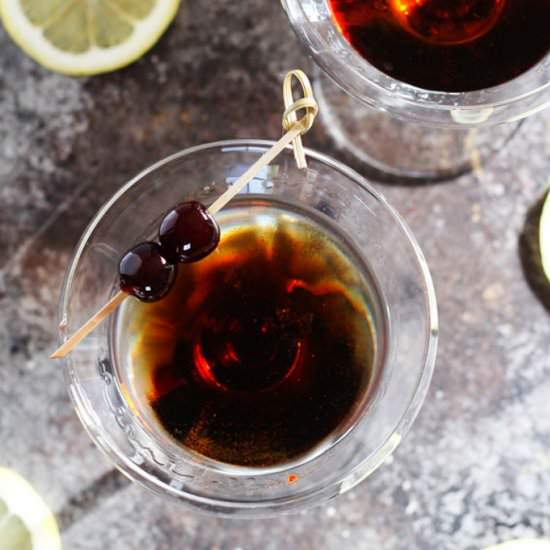 Sweeney Todd Cocktail - Recipe photo by platingsandpairings