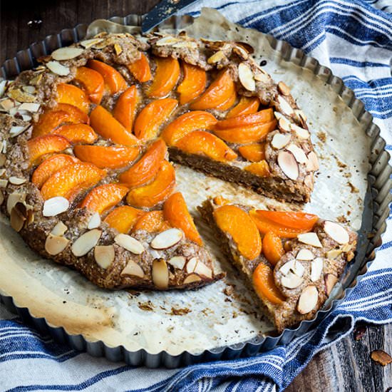 Apricot Almond Galette - Recipe photo by viktoriastable