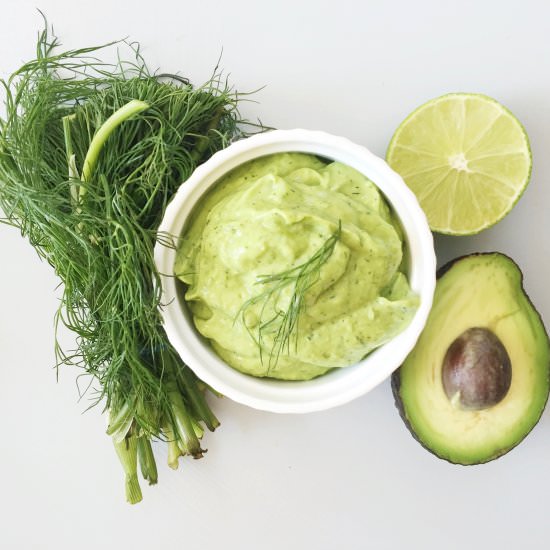 Avocado Dill Dipping Sauce - Recipe photo by makingsof