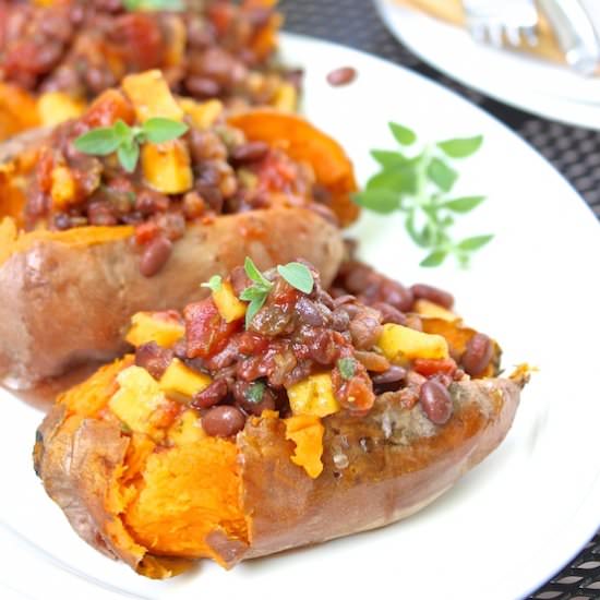 Grilled Sweet Potato Boats - Recipe photo by alittlesage