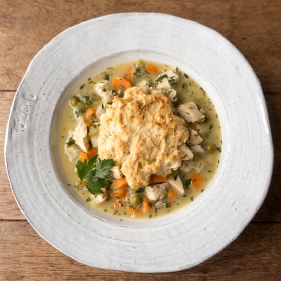 Chicken Pot Pie - Recipe photo by Devour Nutrition