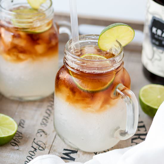 Dark N Stormy - Recipe photo by KitchenSanctuary