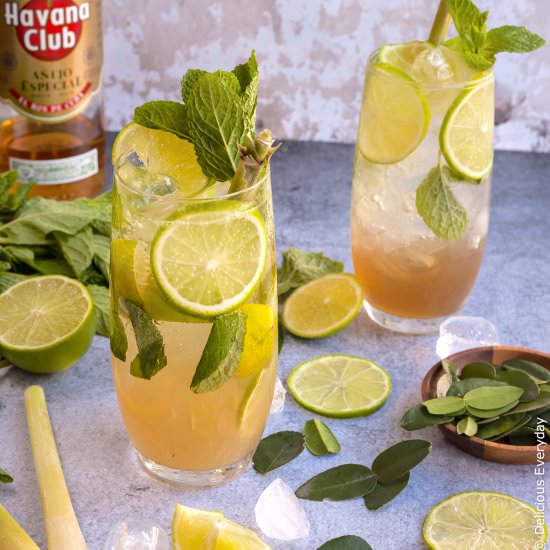 Lemongrass, Lime & Ginger Mojito - Recipe photo by deliciouseveryday