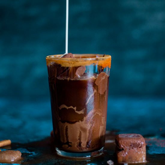 Mexican Iced Mocha - Recipe photo by thealmondeater