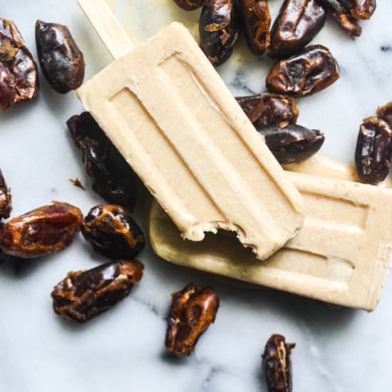 Coco Banana Date Pops - Recipe photo by warmvanillasugar