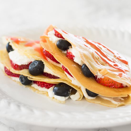 Classic Crepes for Two - Recipe photo by BakingMischief