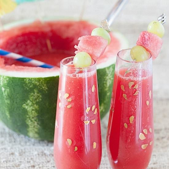 Virgin Watermelon Margarita - Recipe photo by Food Done Light