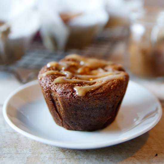 PEAR AND CINNAMON MUFFIN - Recipe photo by A Conscious Collection