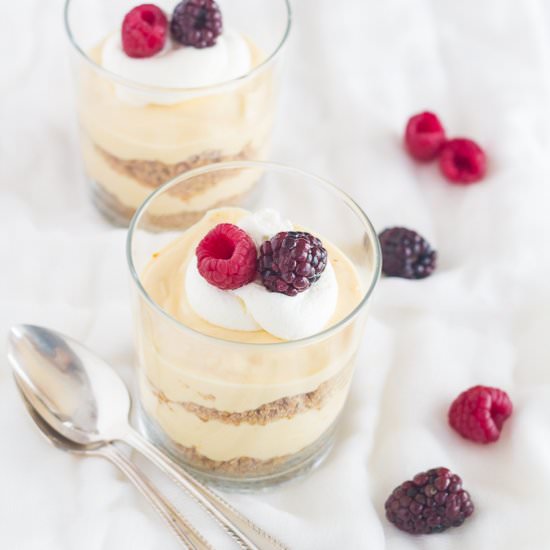Lemon and Yogurt Cheesecake - Recipe photo by thehealthycook