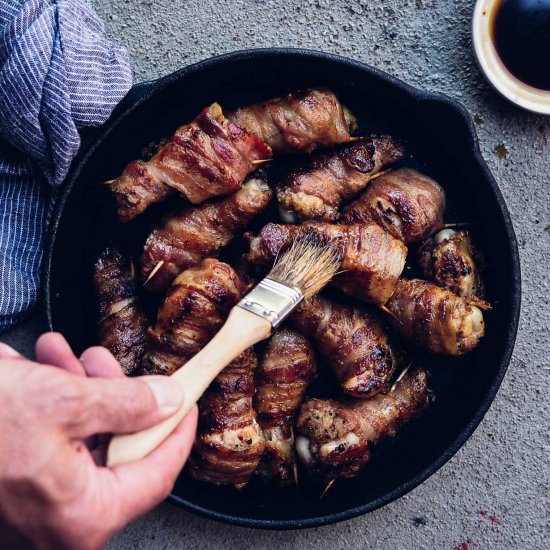 Bacon Skinned Skinless Wings - Recipe photo by mylavenderblues