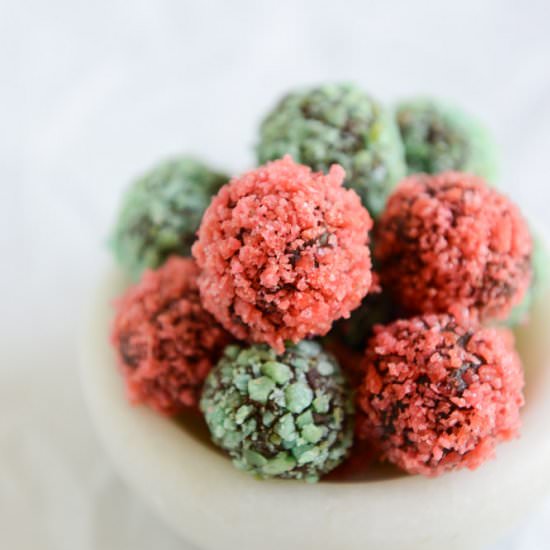 Pop Rocks Truffles - Recipe photo by HowSweetEats