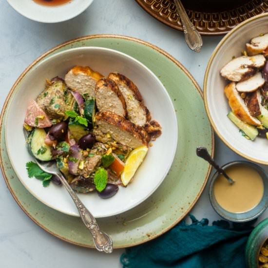 Whole30 Moroccan Chicken Bowls - Recipe photo by foodfaithfitness