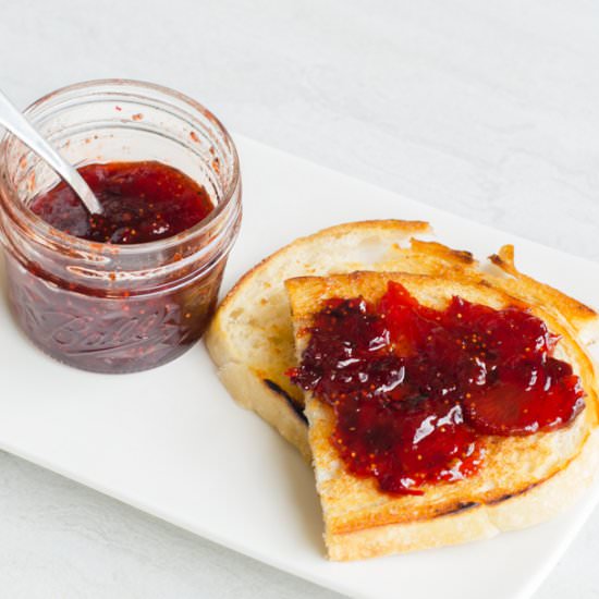Strawberry Chipotle Jam - Recipe photo by Elegant Meraki