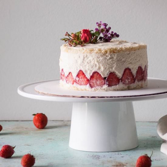 Strawberry Fraisier - Recipe photo by blossomtostem