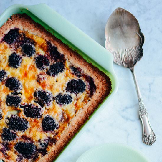 {Happiness} Blackberry Kuchen - Recipe photo by cookingismytherapy