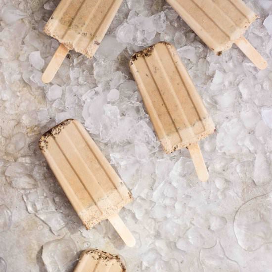 Creamy Iced Coffee Popsicles - Recipe photo by withfoodandlove