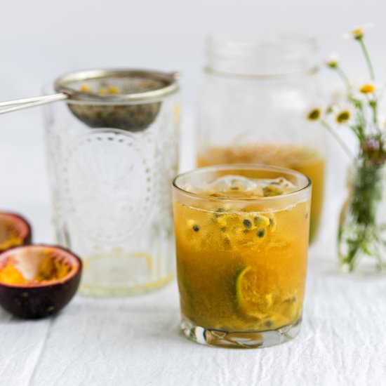 Passion Fruit Caipirinha - Recipe photo by supergoldenbakes