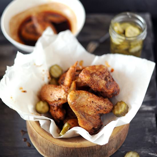 Grilled Nashville Hot Chicken - Recipe photo by girlscangrill