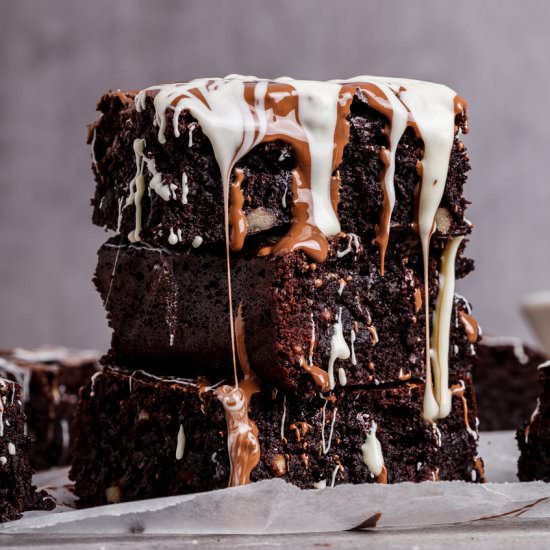 Triple Chocolate Brownies - Recipe photo by Simply Delicious