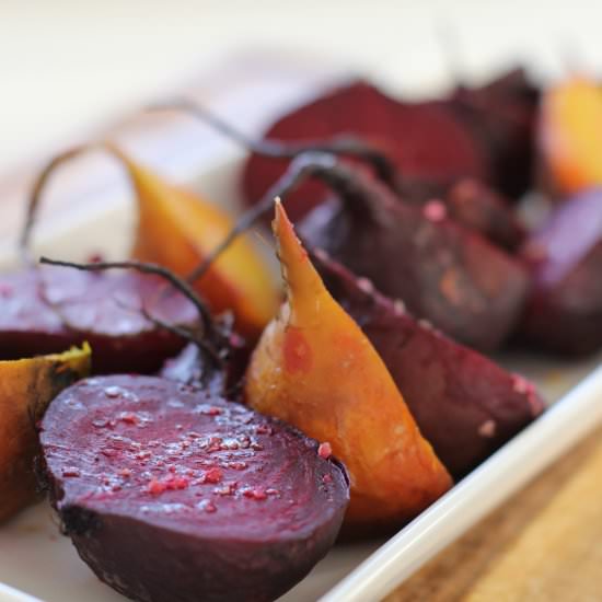 Salt-Roasted Beets - Recipe photo by thepasticheblog