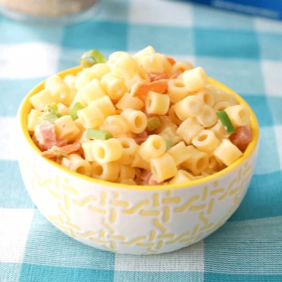 Hawaiian Pasta Salad - Recipe photo by foodlovinfamily