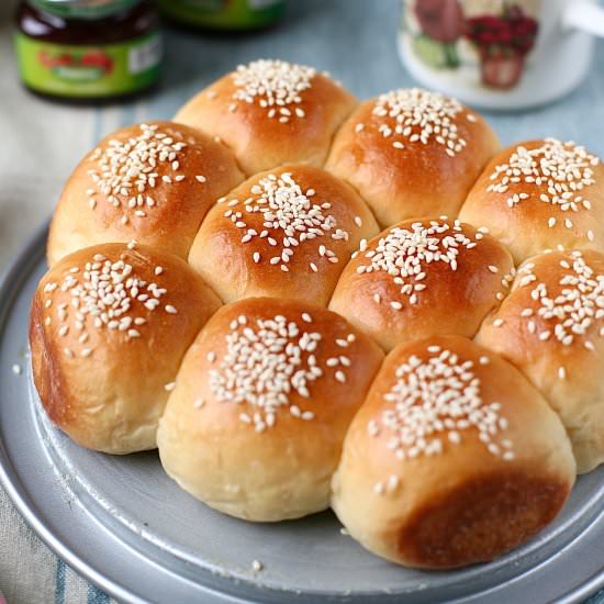 Hokkaido milk buns - Recipe photo by RicenFlour