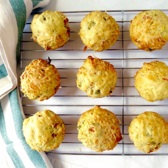 Savoury Muffins - Recipe photo by whatsarahbakes