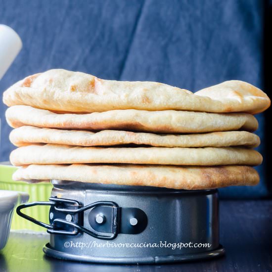 Whole Wheat Pita Bread - Recipe photo by Herbivore Cucina