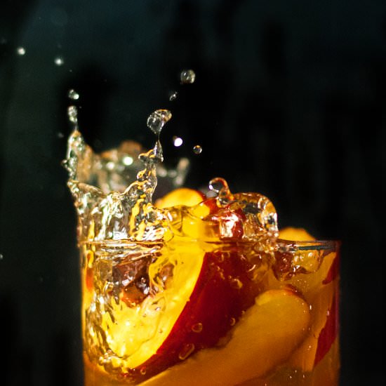 Refreshing Peach Tea - Recipe photo by cookiesforengland