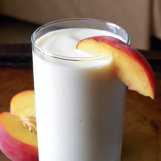Peach Pie Smoothie - Recipe photo by Paulas Plate